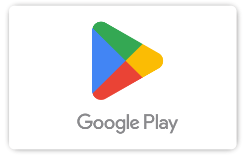 Tarjeta de regalo Google Play